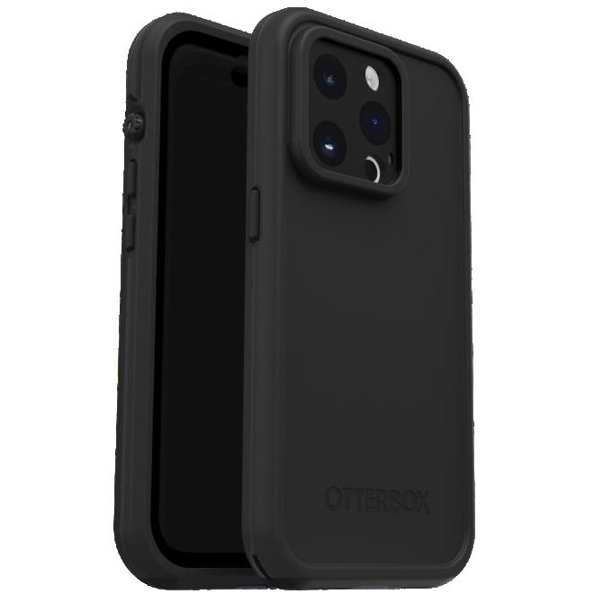 OtterBox Fre Case for Apple iPhone 15 Pro Smartphone - Black