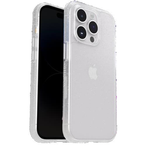 OtterBox React Case for Apple iPhone 15 Pro Smartphone - Stardust, Clear