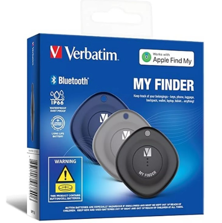 Verbatim MY Finder Triple Pack - Black Navy Grey