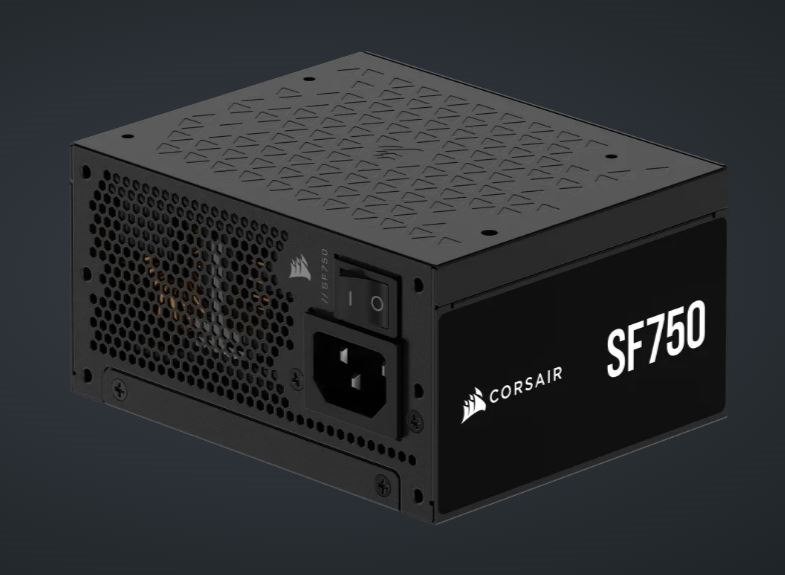Corsair 750W Rm750e 80 Plus Gold Fully Modular Gaming Power Supply Quiet Atx Psu