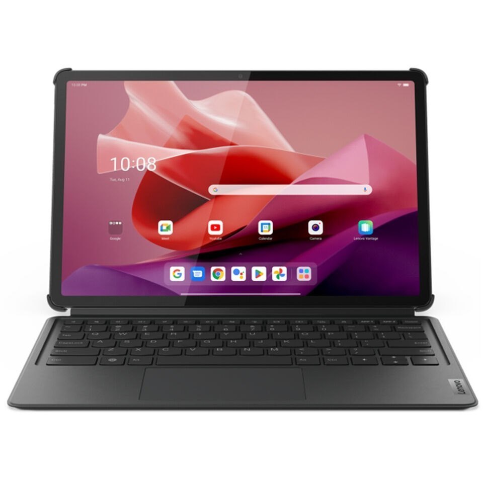 Lenovo Tab P12 Keyboard Pack Black, Built-In Kickstand, Connect Via Bluetooth