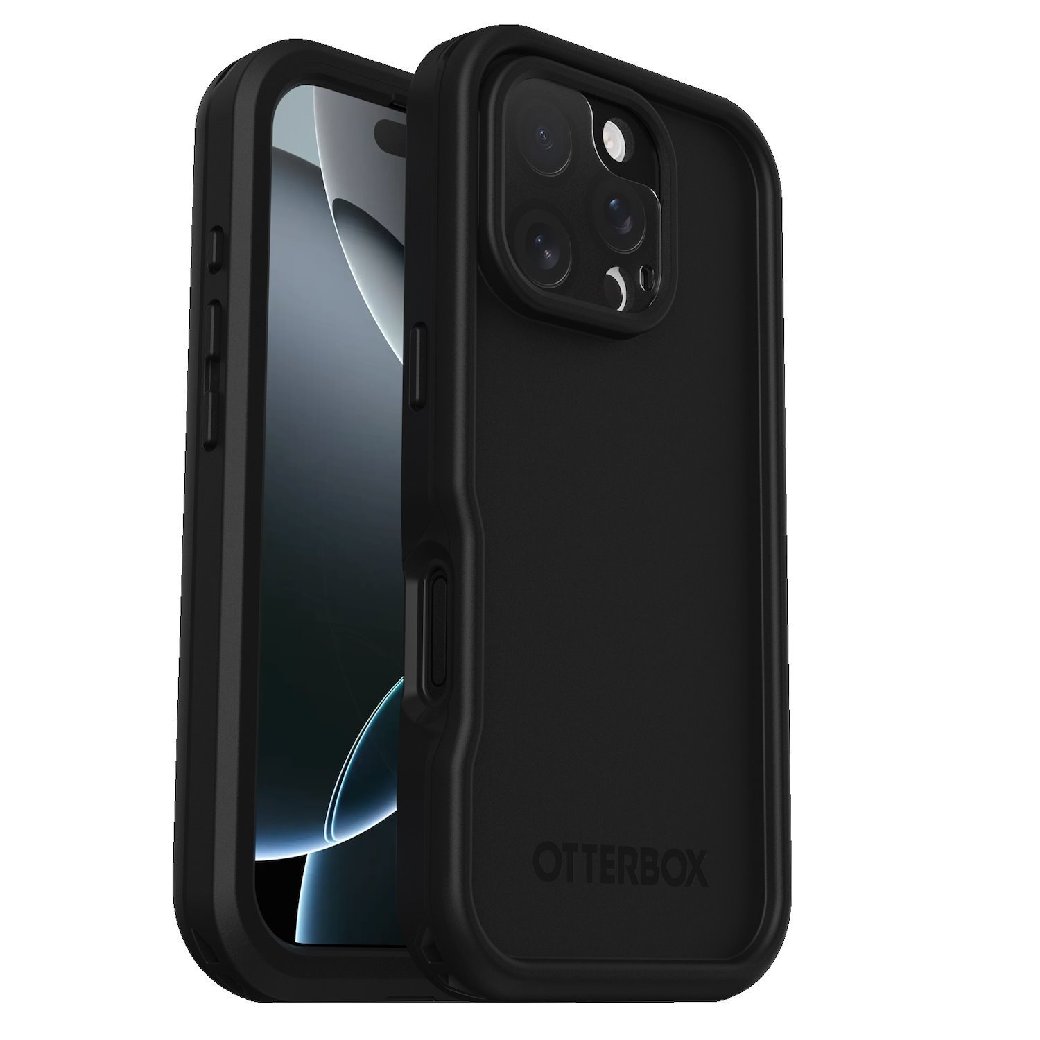 OtterBox Fre Case for Apple iPhone 16 Pro Smartphone - Black