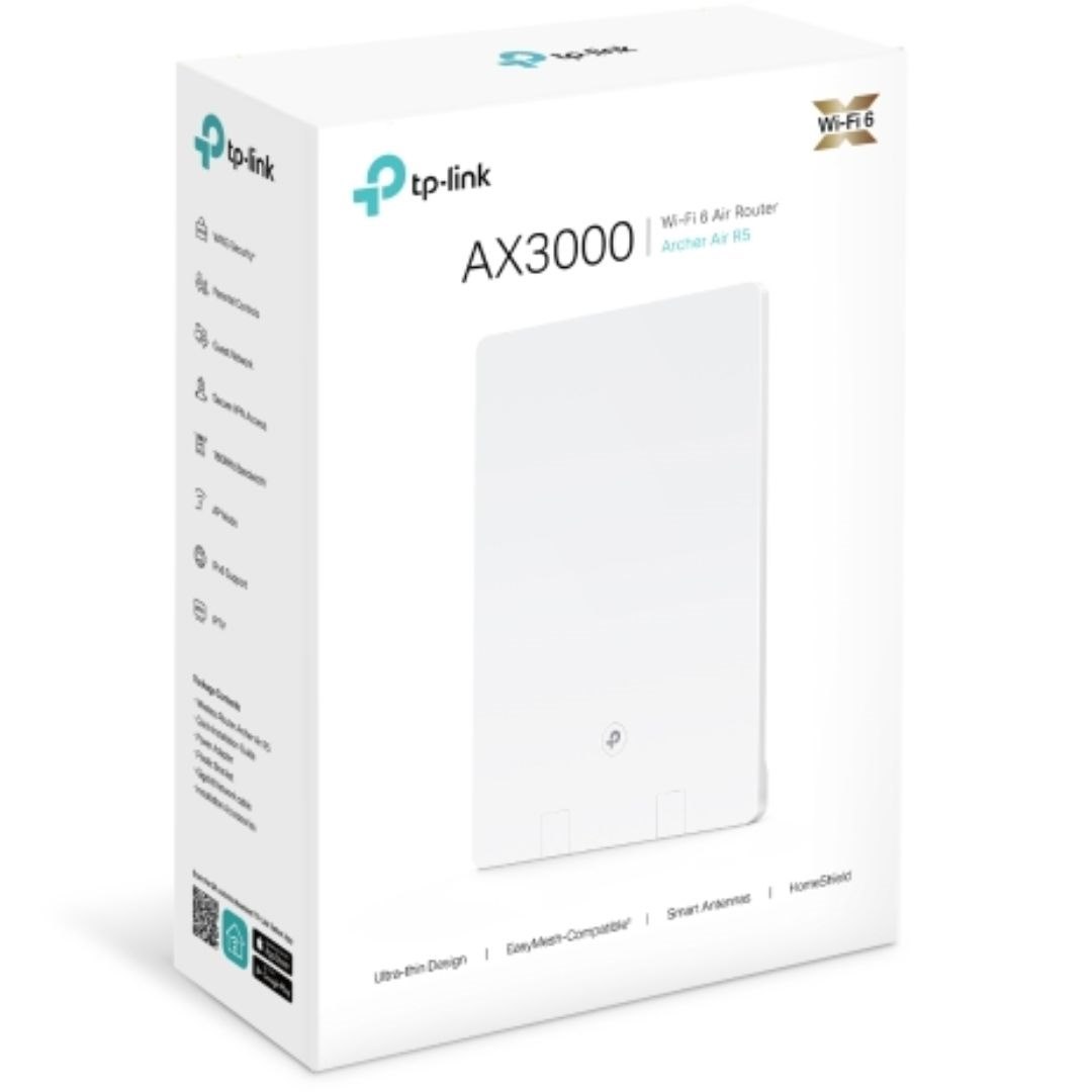 TP-Link Archer Air R5 Ax3000 Dual-Band Wi-Fi 6 Air Router