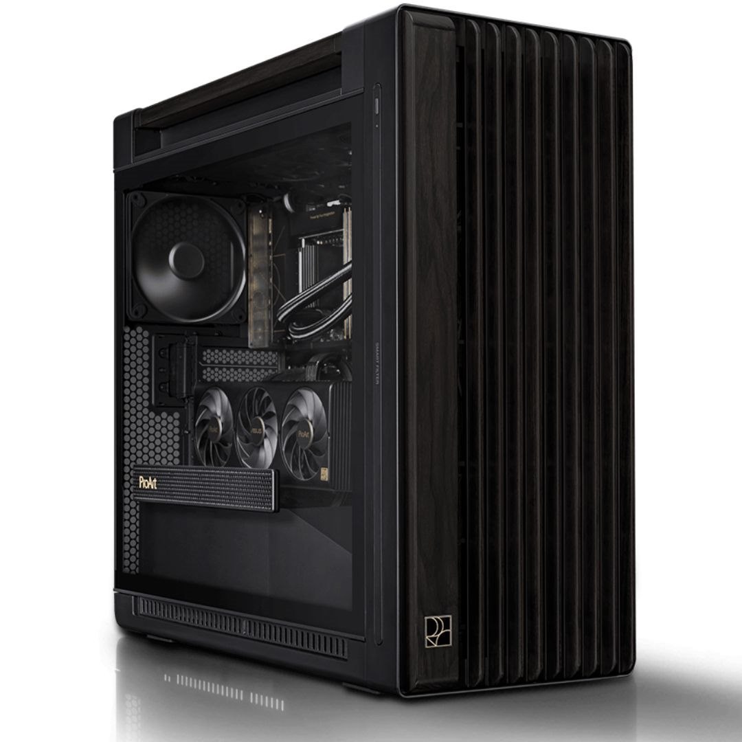 Asus ProArt Pa602 Wood Edition Tempered Glass Panel Mid Tower Case