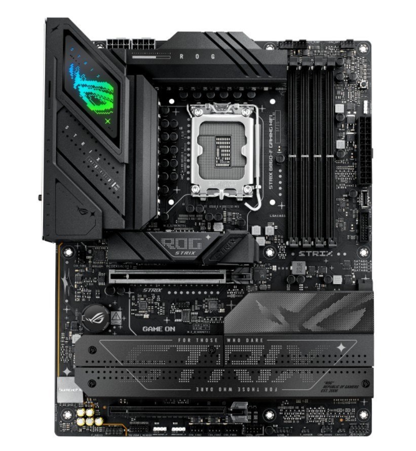 Asus ROG Strix B860-F GAMING WIFI Gaming Desktop Motherboard - Intel B860 Chipset - Socket LGA-1851 - ATX