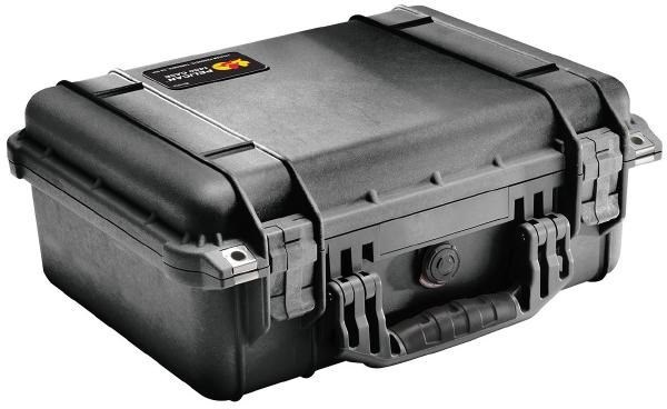 Pelican1450 Case No Foam - Black