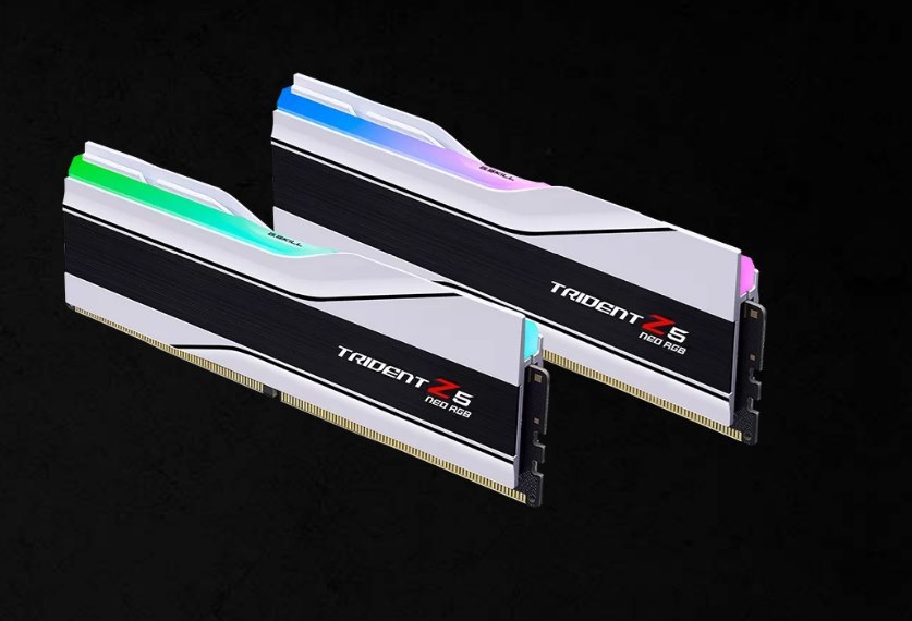 G.Skill F5-6000J2836F48GX2-TZ5NRW 96GB (2 X 48GB)/ Amd Expo/ DDR5 6000 MT/s/Timings 28-36-36-96/Voltage 1.35V TZ5 Neo RGB