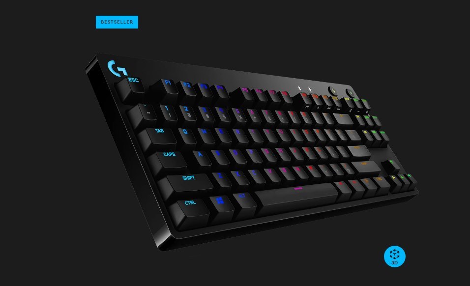 Logitech G Pro X TKL Wireless Mech Gaming Keyboard Black Internet Access For Logitech G Hub Software Advanced Features Require Logitech G Hub