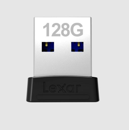 Lexar S47 128GB JumpDrive® Plug N Stay Usb 3.1 Flash Drive, Up To 250MB/s Read And For Added Versatility, The Drive Is Backwards Compatible With Usb 3