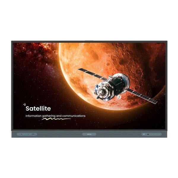 BenQ Professional Series 75" Ifp (Instashare 2, EzyWrite 6, Android 13.0, ClassroomCare Technology, 50-Point Ir Touch, WiFi 6, Wall Mount Inc.)