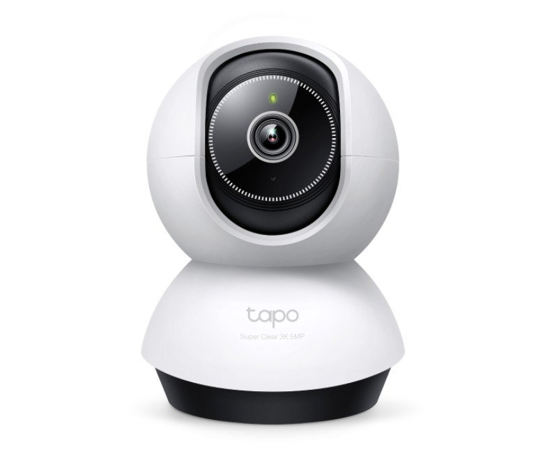 TP-Link TC74 Pan/Tilt Ai Home Security Wi-Fi Camera , 3K 5MP (2880×1620), 2.4 GHz, Horizontal 360º