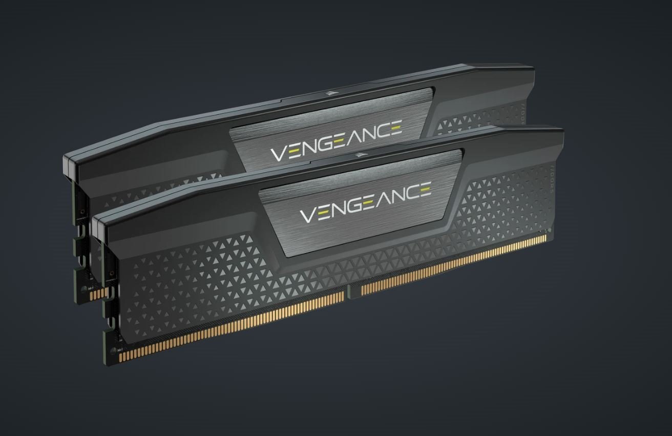 Corsair Vengeance RGB 32GB (2x16GB) DDR5 Dram 6400MT/s CL36 Memory Kit Intel 800 Series, Amd 600 Series