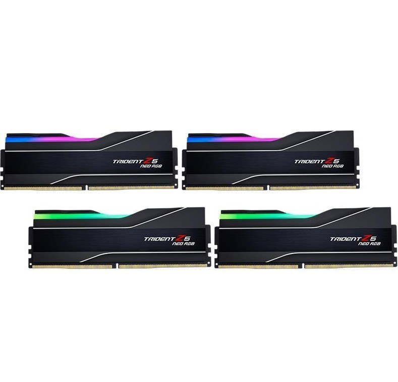 G.Skill F5-6000J3644D64GX4-TZ5NR 64GB 4 X 64GB/ DDR5 6000 MT/s/ Timings 36-44-44-96/ Voltage 1.25 V/ TZ5 Neo RGB/ Expo