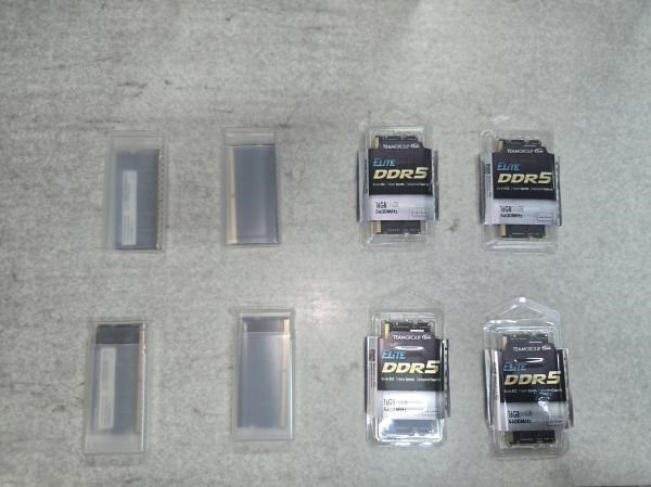 Team Package Opened Team Group Elite 16GB 5600MHz On-Die Ecc DDR5 Sodimm For Laptops/AIO/Mini/Tiny
