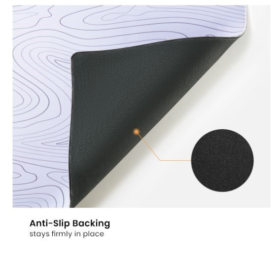 Brateck MP10-4 800MMX400MM Stylish Desk Pad, The Perfect Partner For Working, Gaming, Studying