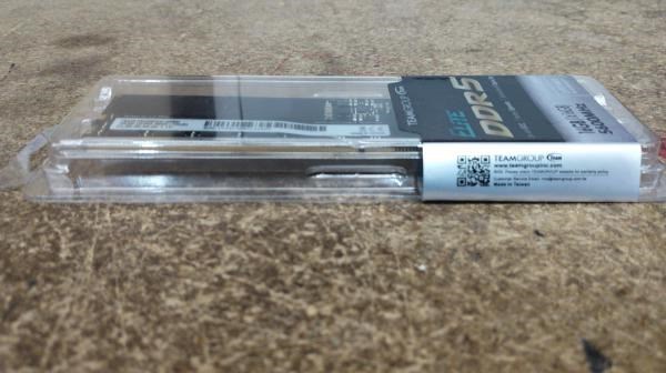 Team Packaging Opened Team Group Elite 16GB 5600MHz On-Die Ecc DDR5 Desktop For SFF / TWR