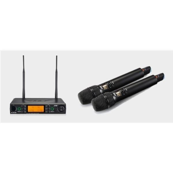 Miscellaneous JTS Professional 88012DB 2-Channel System, 638-674MHZ, With 2 X Handheld Transmitters