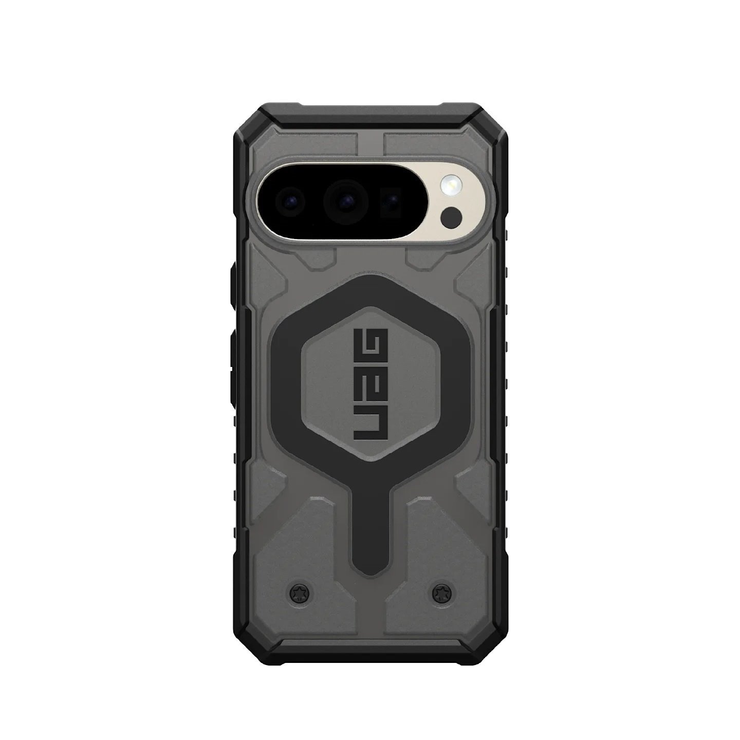 Uag Pathfinder Clear Google Pixel 10 / Pixel 10 Pro (6.3') Rugged Case - Ash (614469113140), 18 FT. Drop Protection (5.4M), 10 Years Warranty