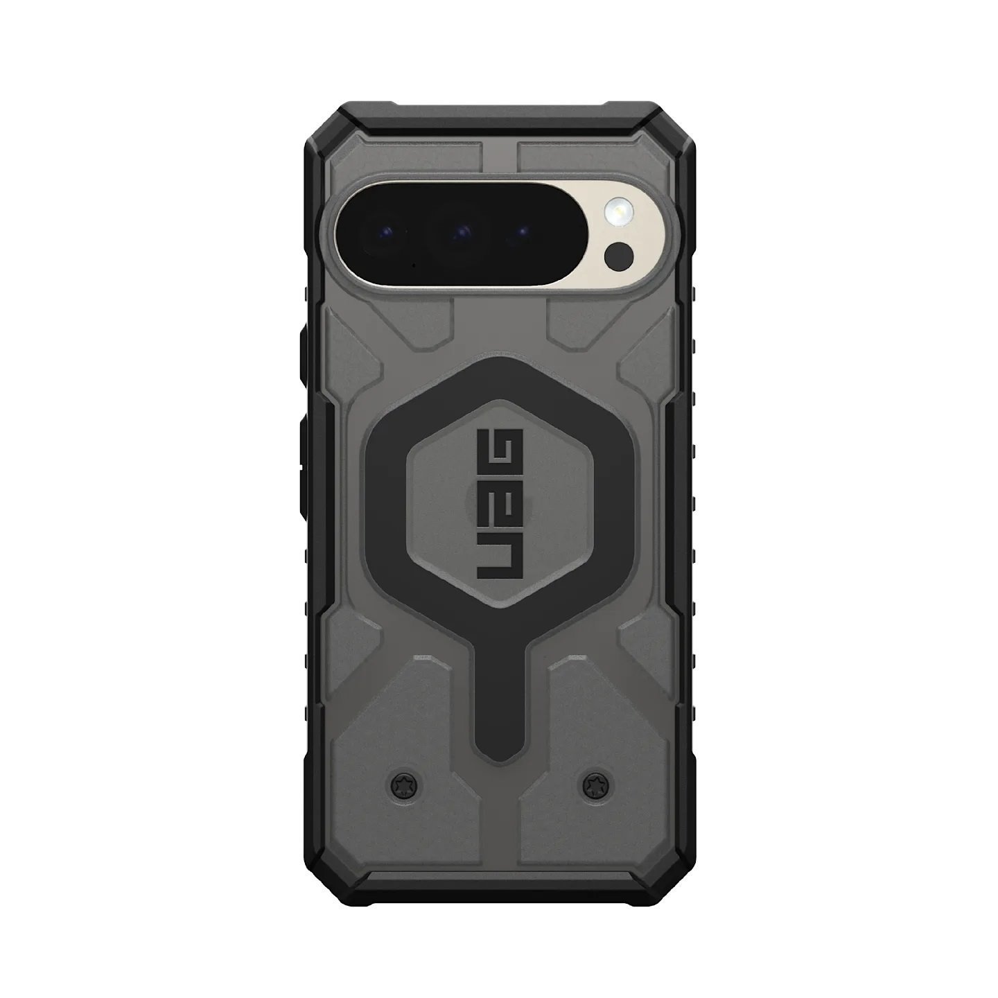 Uag Pathfinder Clear Google Pixel 10 Pro XL (6.8') Rugged Case - Ash (614470113140), 18 FT. Drop Protection(5.4M), Tactile Grip,10 Years Warranty