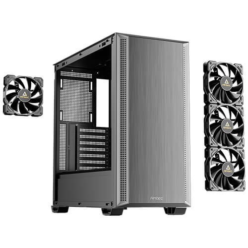 Antec P7 S 478 X 222 X 465 mmATX/M-ATX/ITX, Steel + Plastic, Usb-C 3.2, 4×120MM PWM Fans, 360MM Radiator, Gpu 405MM, Psu 270MM Mid-Tower Atx Case
