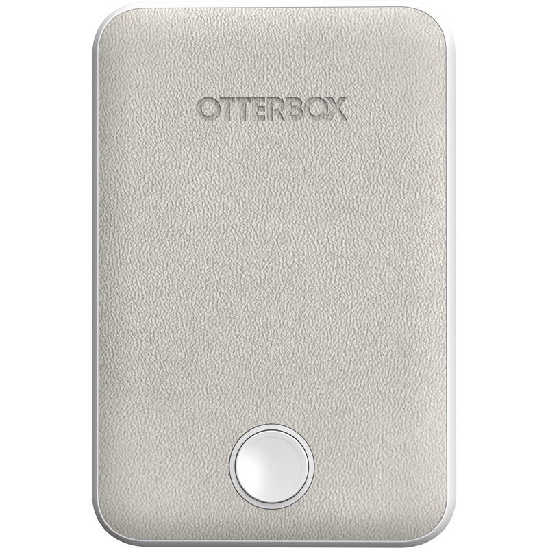 OtterBox 5K mAh Wireless Power Bank For Magsafe With Qi2 -White (78-81463), Usb-C, Slim, Portable, Compact And Lightweight, 2 Years Warranty.