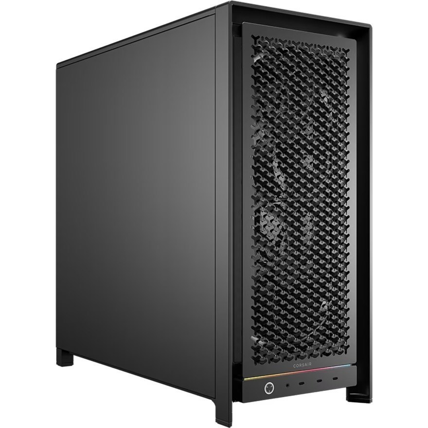 Corsair Frame 5000D Workstation Mid-Tower Case - Black, Supports E-Atx, Tempered Glass, High Airflow Design, 420MM Radiator, 450MM Gpu Support