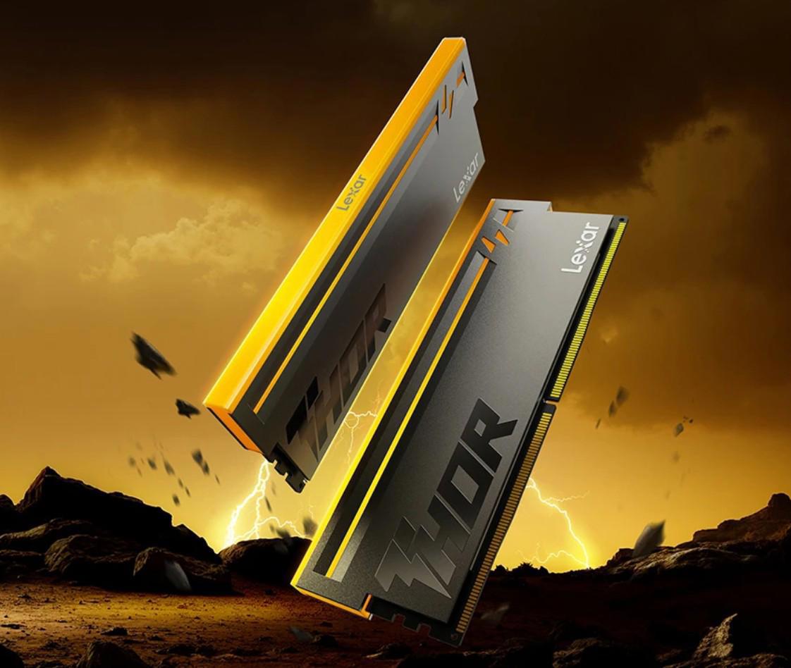 Lexar Ld5u64g60c40bv-Rgd DDR5 Udimm 64GB Kit (2 X 32GB) 6000 MT/s 1.35V CL40 Thor G2 Oc Black