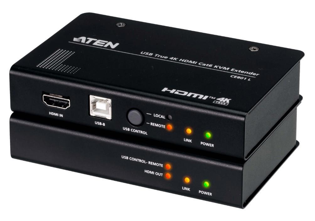 Aten Usb True 4K Hdmi Cat 6 KVM Extender (4K @ 70 M)