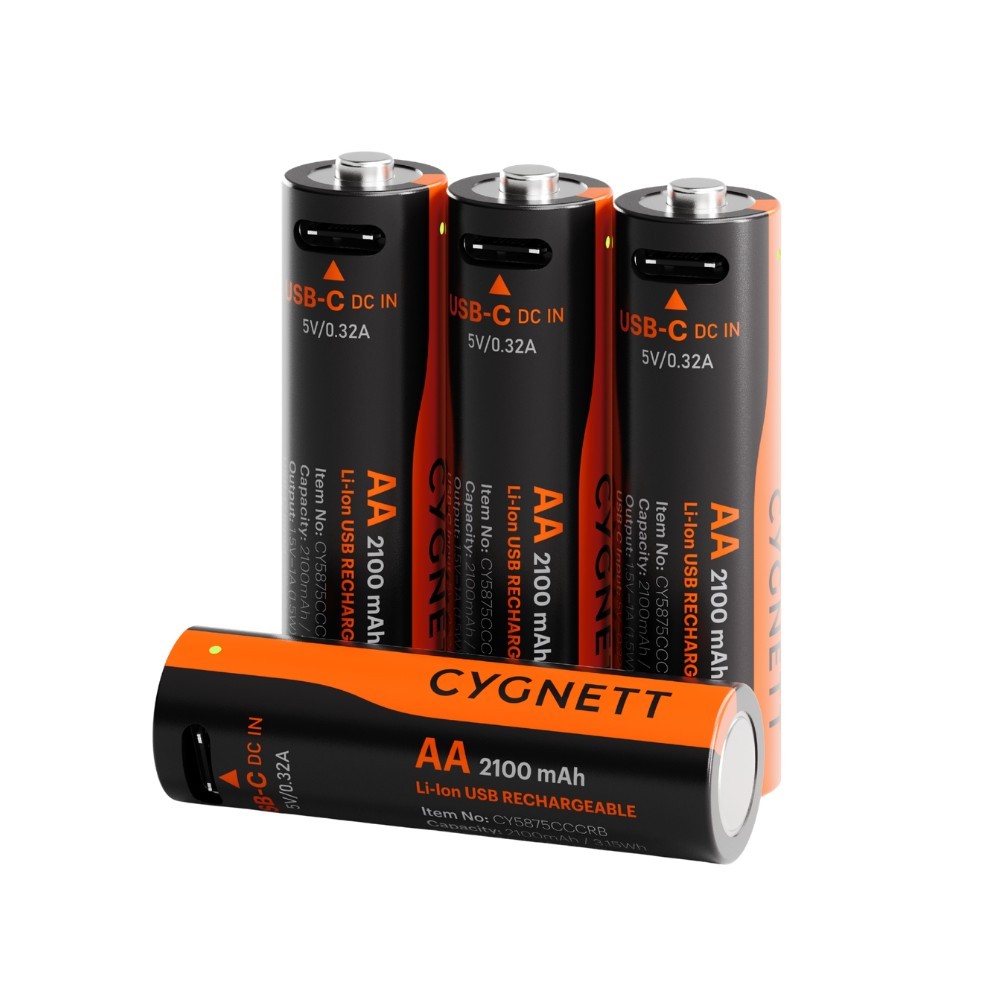 Cygnett CY5875CCCRB Battery - Lithium Ion (Li-Ion) - 4Pack