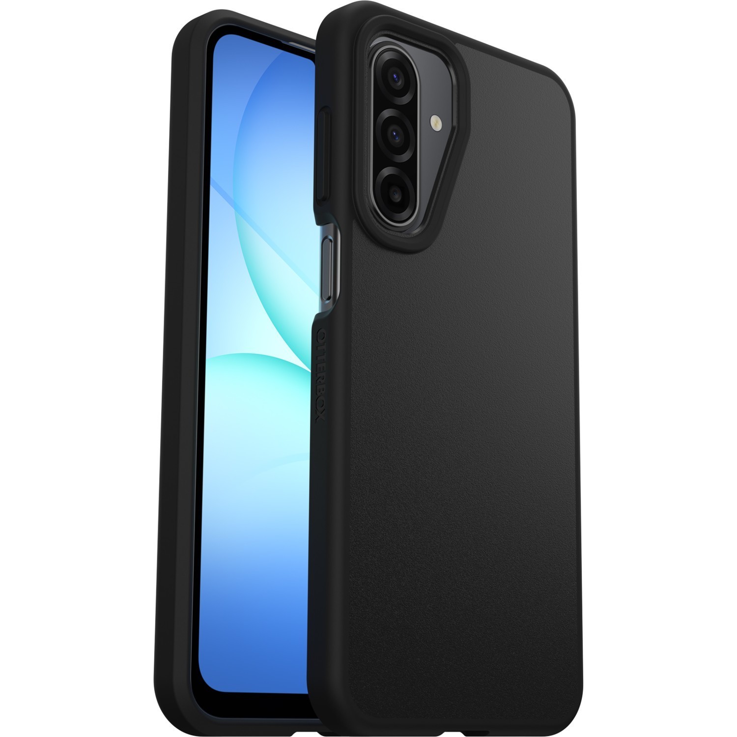 OtterBox React Samsung Galaxy A18 5G / A18 4G (6.7') Case Black - (77-001368),Antimicrobial,DROP+ Military Standard,Raised Edges,7 Years Warranty