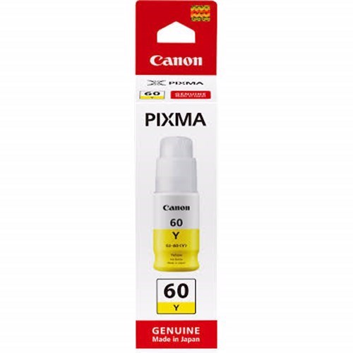 Canon Gi60 Yellow Ink Bottle
