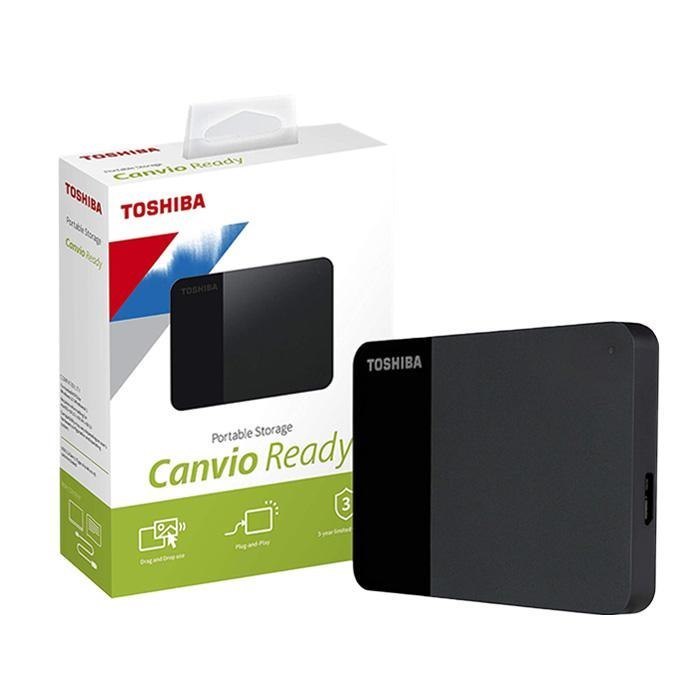 Toshiba Canvio Ready 4 TB Portable Hard Drive - 2.5" External - Black