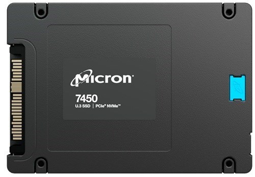 Micron 7450Pro 960GB U.3 (15MM) Enterprise SSD, R/W 6800-1400MB/s, 530K-85K Iops,Tbw 1.7PB, DWPD 1, MTTF 2M HRS, 5YR WTY