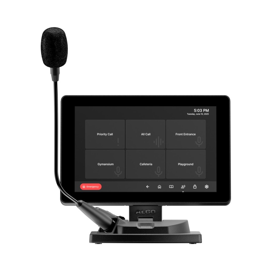 Algo Ip Console - With Stand Goose Mic