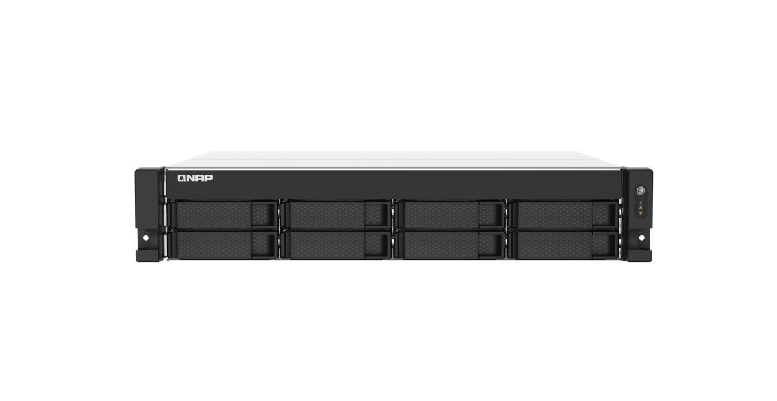 Qnap Ts-873Au-4G 8 Bay Rackmount Amd Ryzen V1500B 4GB Ram
