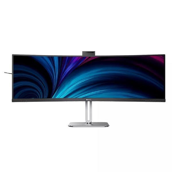 Philips 49B2u5900ch 49" 32:9, Dual QHD 5120 X 1440 SuperWide Curved With Usb-C Monitor, 4MS, 75HZ, 2xHDMI 2.0, 1xDP, Usb-C, RJ45, Webcam, 4YR Warranty