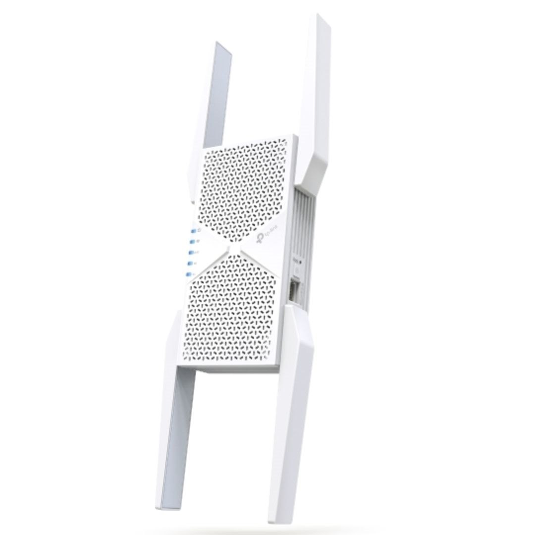 TP-Link Re655be Be9300 Tri-Band Wi-Fi 7 Range Extender, 688Mbps At 2.4GHz + 4320Mbps At 5GHz + 5760Mbps At 6GHz