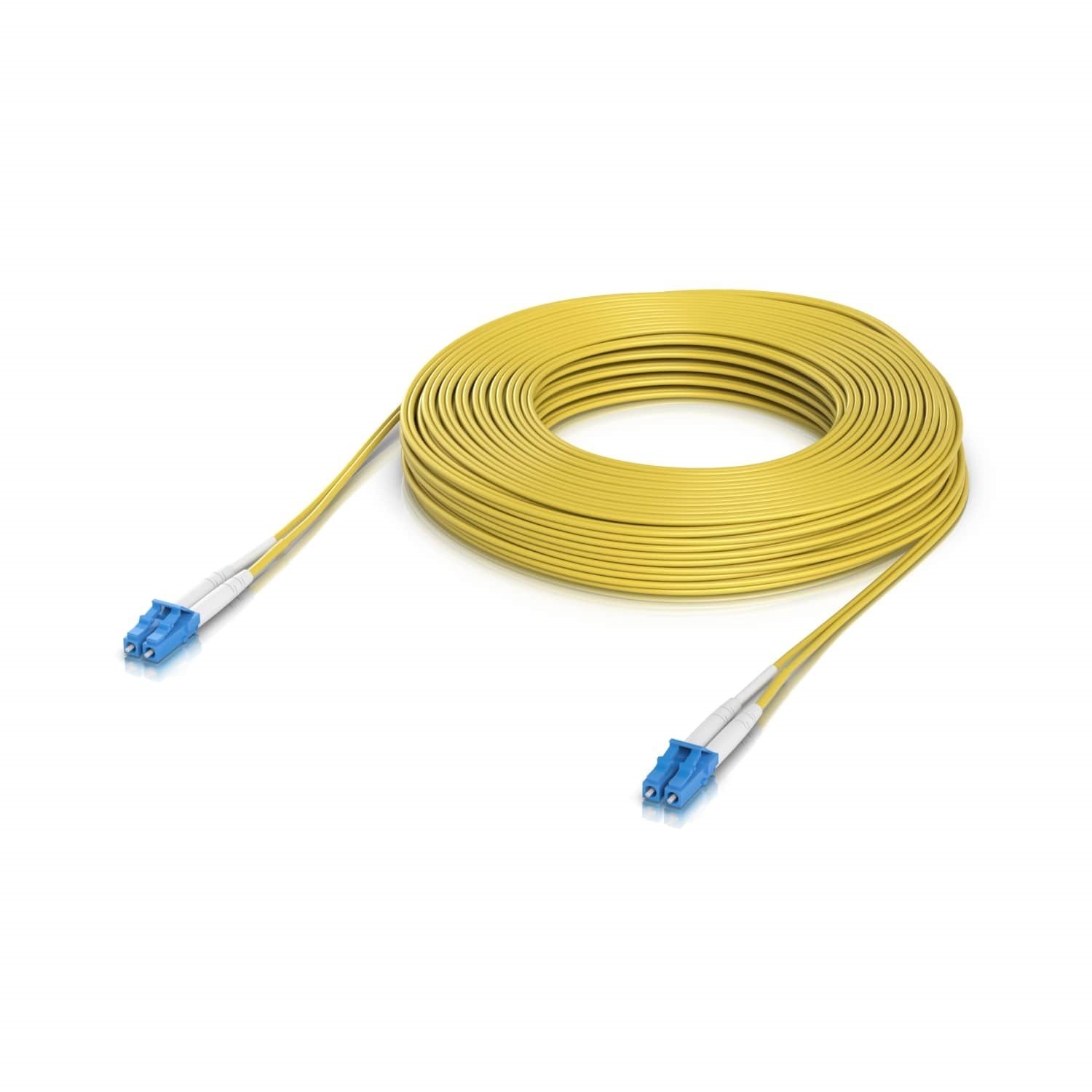 Ubiquiti Os2 Duplex LC Upc Fiber Patch Cable, Length 30M, Lightweight Fiber Patch Cable For Up To 100G Connections,