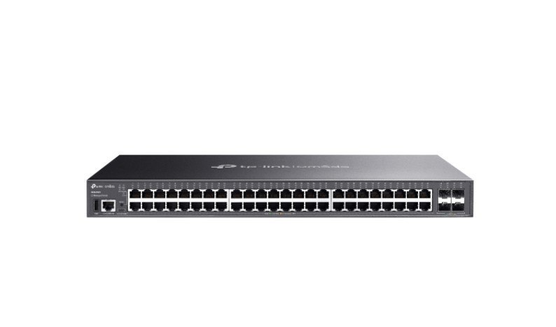 TP-Link SG5452X Omada 48-Port Gigabit Stackable Lite L3 Managed Switch With 4× 10G Slots