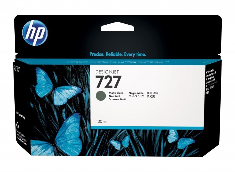 HP 728B Original Inkjet Ink Cartridge - Single Pack - Matte Black - 1 / Pack