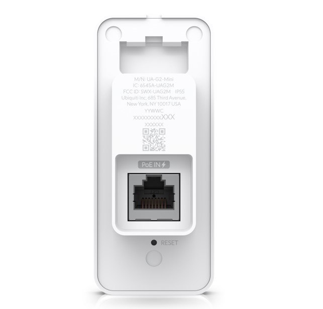 Ubiquiti UniFi Access Reader G2, Entry/Exit Messages, Ip55 Weather Resistance, Additional Handwave Unlock Functionality