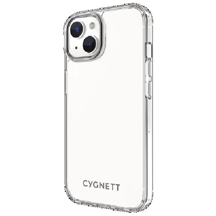 Cygnett AeroShield Apple iPhone 14 Clear Protective Case - (Cy4169cpaeg), Slim, Raised Edges,TPU Frame,Hard-Shell Back,Scratch Resistant,UV Resistance