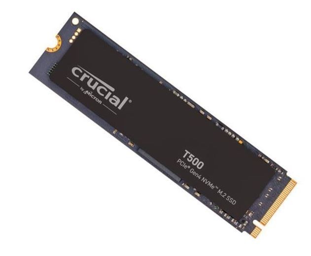 Crucial T500 4TB Gen4 NVMe SSD - 7400/7000 MB/s R/W 2400TBW 1440K IOPs 1.5M HRS MTTF Acronis True Image Adobe Creative Cloud For PS5 ~MZ-V8P4T0BW