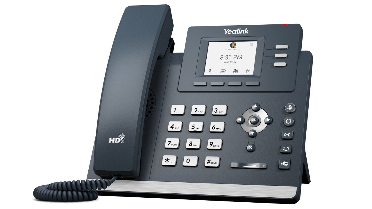 Yealink MP52 E2 Teams Ip Phone, Android 13, Mid-Level, Teams And Skype Compatible, 7-Inch Touchscreen, HD Audio, Teams Button, Supports Office 365