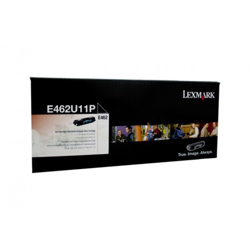 Lexmark E462U11P Original Laser Toner Cartridge - Black - 1 / Pack