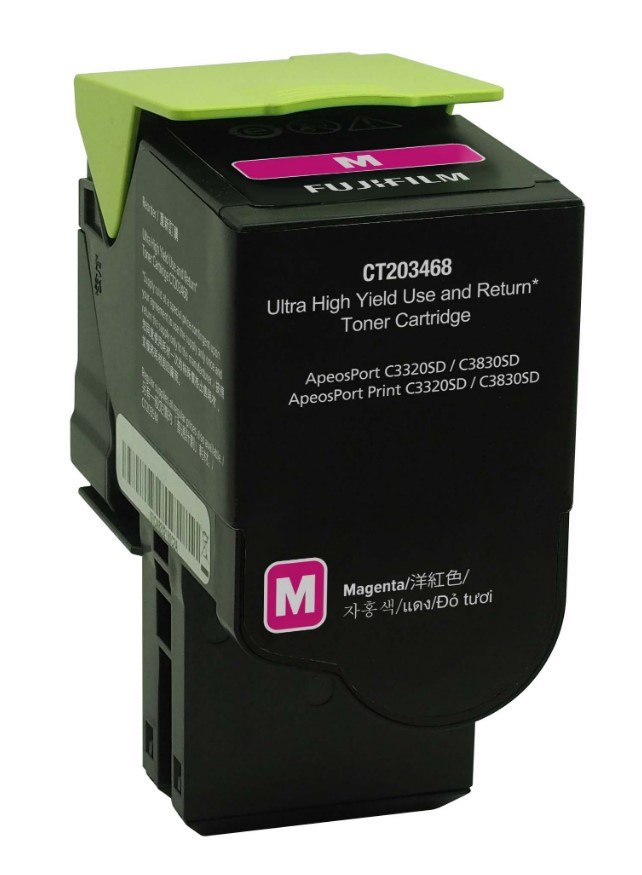 Fujifilm Magenta Ultra Hi YLD Use And R Eturn Toner Cart 7K For Apc383 0 Appc3830 Apc3320 Appc3320