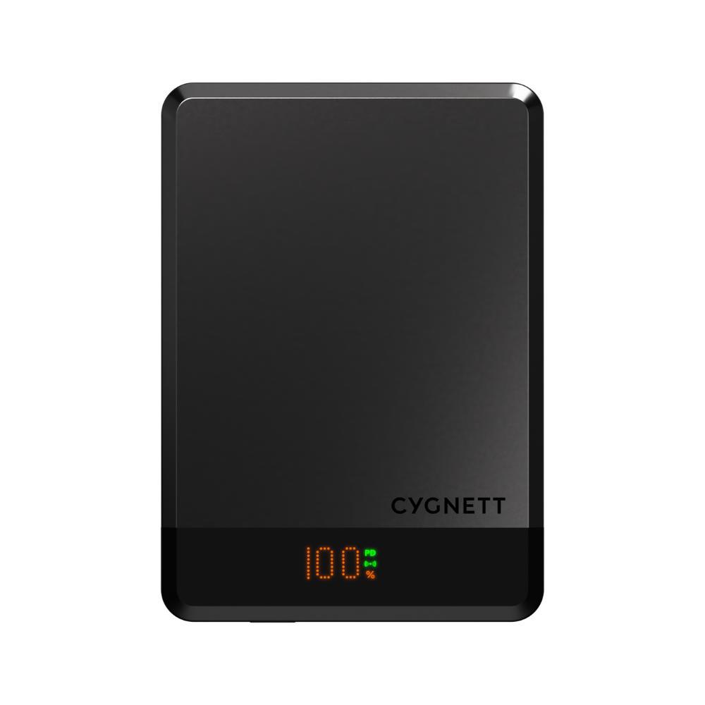Cygnett MagSlim 10000mAh (10K) Magnetic Wireless Power Bank - Black