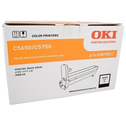 Oki 43870012 LED Imaging Drum - Black