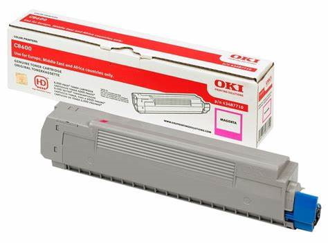Oki 43872310 Original LED Toner Cartridge - Magenta Pack
