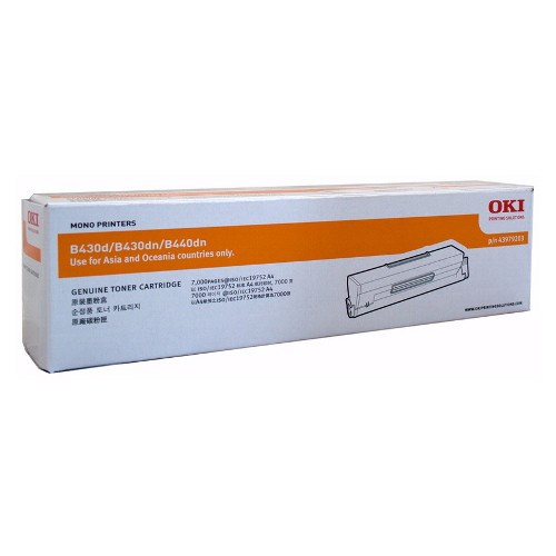 Oki 43979203 Original LED Toner Cartridge - Black Pack